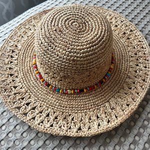 Costal Headwear Handmade Hat with shell detail